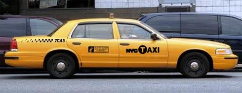 Taxicab In New York City	 