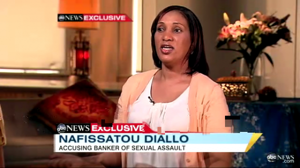 ABC News ROBERTS Robin has landed an interview with DIALLO Nafissatou, who has accused STRAUSS-Kahn Dominique of sexual assault